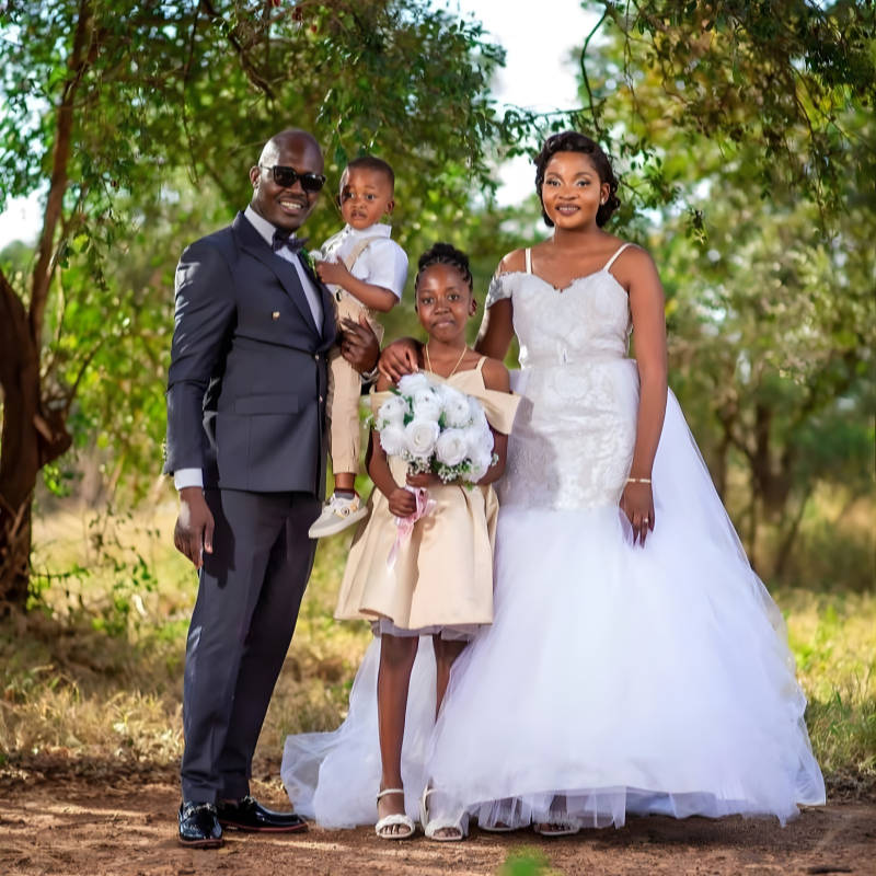 Elegant evening wear